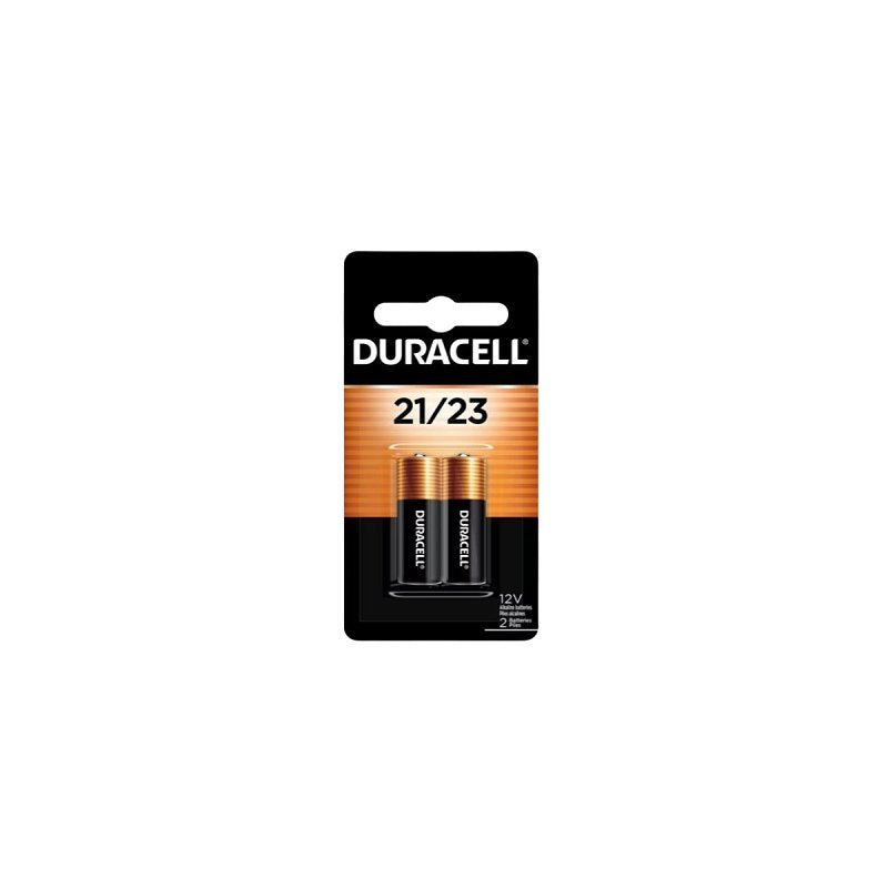 DURACELL Duracell 00406 Keyless Entry Battery, 12 VDC Battery, 50 mAh, Alkaline