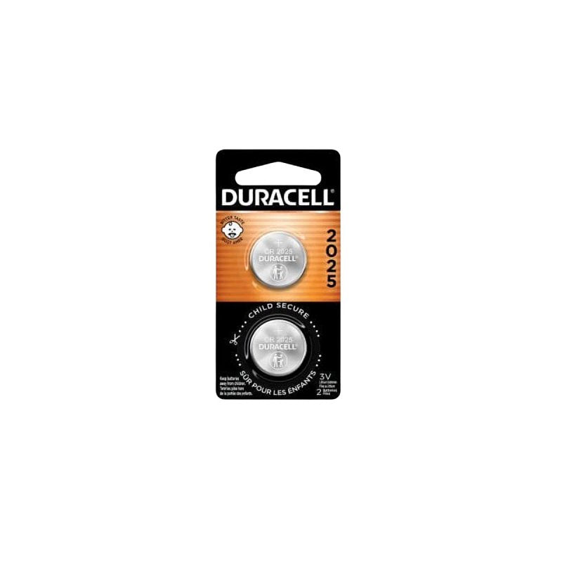 DURACELL Duracell 66387 Keyless Entry Battery, 3 V Battery, 2025 Battery, Lithium ELECTRICAL DURACELL