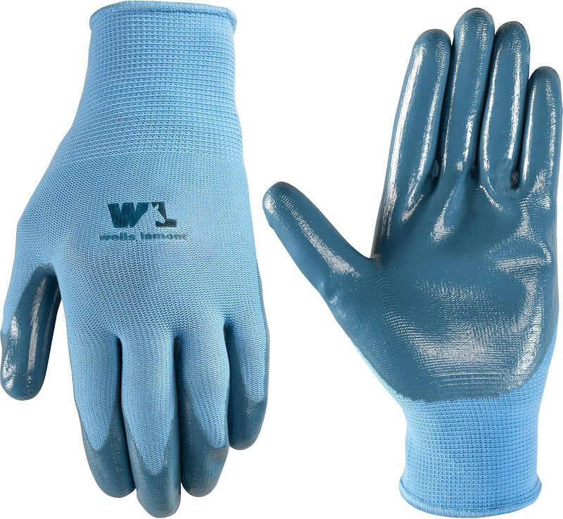 WELLS LAMONT Wells Lamont 497-M Gloves, Breathable, Women's, M, Nitrile Coating, Polyester Glove, Multi-Color CLOTHING, FOOTWEAR & SAFETY GEAR WELLS LAMONT