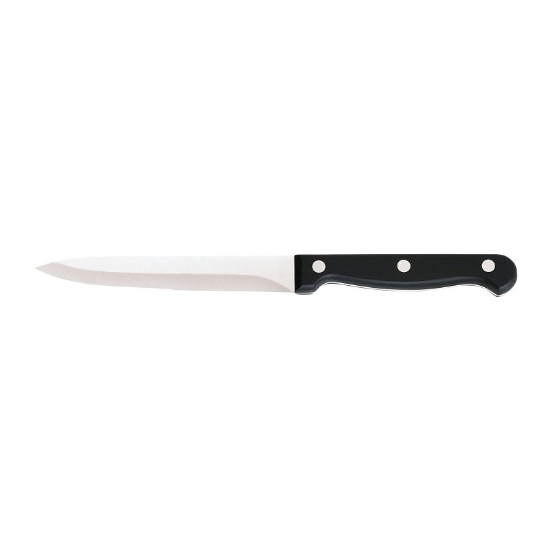 CHICAGO CUTLERY Chicago Cutlery Essentials 1092192 Serrated Utility Knife, 4-3/4 in L Blade, Stainless Steel Blade, Traditional Handle HOUSEWARES CHICAGO CUTLERY