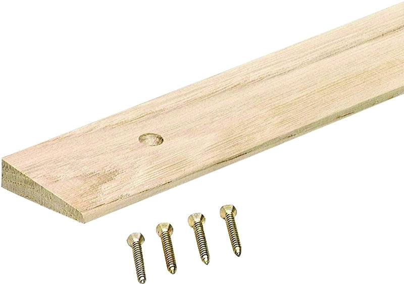 M-D M-D 85530 Floor Edge Reducer, 36 in L, 1-3/4 in W, Hardwood, Unfinished