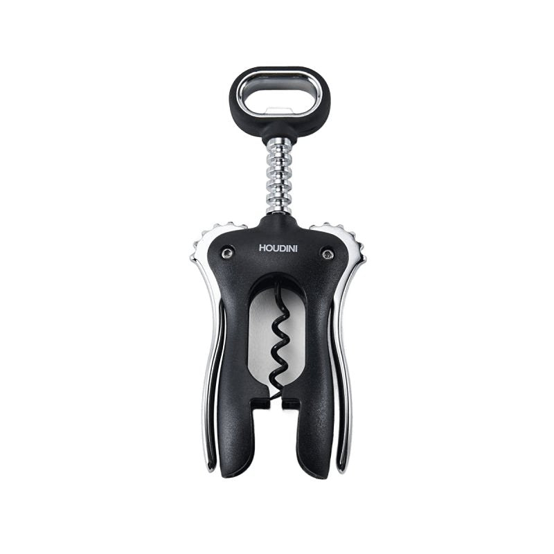 LIFETIME BRANDS Houdini H1-012901T Wing Corkscrew, Stainless Steel, Black APPLIANCES & ELECTRONICS LIFETIME BRANDS