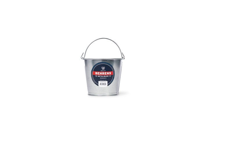 BEHRENS MANUFACTURING Behrens 1202GS Utility Pail, 2 qt Capacity, Steel, Galvanized HARDWARE & FARM SUPPLIES BEHRENS MANUFACTURING