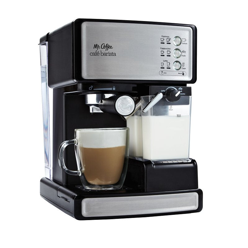 SUNBEAM RIVAL Mr. Coffee BVMCECMP1000RB Cafe Barista, Stainless Steel