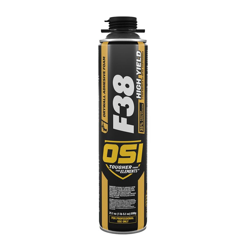 OSI OSI F38 High Yield 2971753 Adhesive, Off-White, 21.1 fl-oz Metal Aerosol Canister