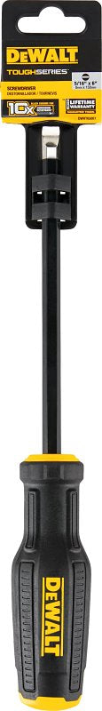 DEWALT DEWALT MAX FIT, TOUGHSERIES DWHT65007 Screwdriver, 5/16 in Drive, Flat Drive, 10.7 in OAL, 6 in L Shank