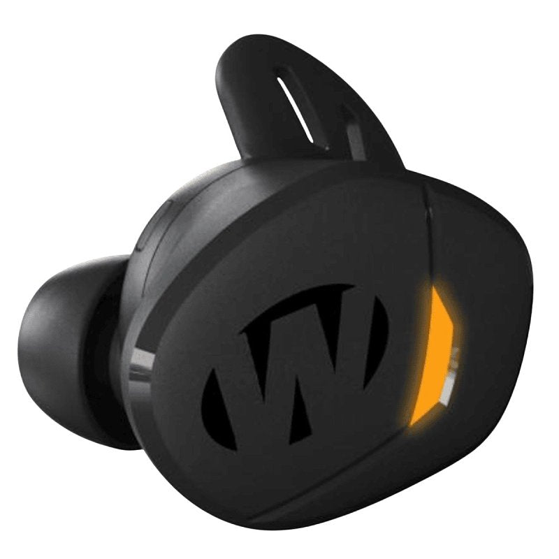 GSM Walker's GWP-SUPR-BT Suppressor Earbuds, Bluetooth 5.3 Bluetooth, Black