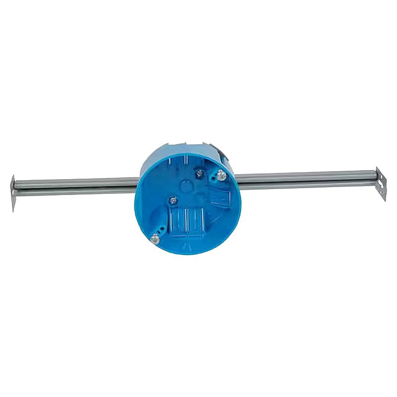 CARLON Carlon B520A-CFB Ceiling Fan Box, 4 in W, PVC, Blue ELECTRICAL CARLON