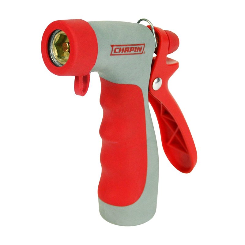 CHAPIN MFG Chapin 4692 Hi-Temp Hose Nozzle, 3/4 in, GHT, 2.5 to 10 gpm, Poly, Gray LAWN & GARDEN CHAPIN MFG