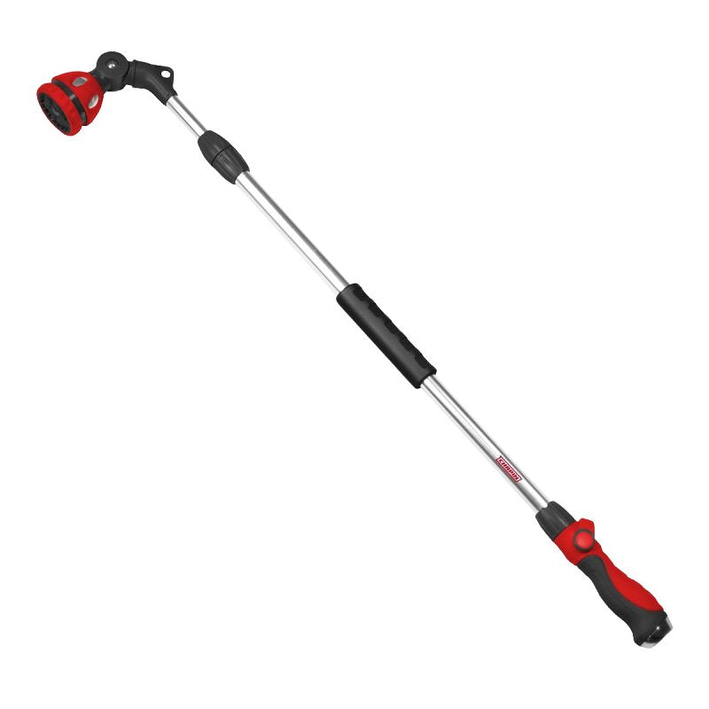 CHAPIN MFG Chapin 4676 Telescoping Watering Wand, 3/4 in Inlet, 10-Spray Pattern, Metal, Gray/Red, 56 in L Wand LAWN & GARDEN CHAPIN MFG