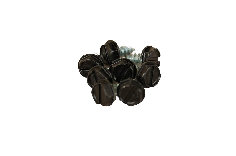 AMERIMAX HOME PRODUCTS Amerimax 85354025PK Sheet Metal Screw, #8 Thread, 3/8 in L, Coarse Thread, Hex Washer/Phillips Head, Slotted Drive