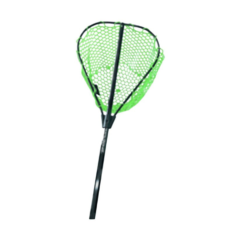 GSM BoneHead Tackle BH-BHLNHV Landing Net, 21-1/2 in L, 16 in W, Silicone, High-Viz Fluorescent Green, 4 ft L Handle APPLIANCES & ELECTRONICS GSM
