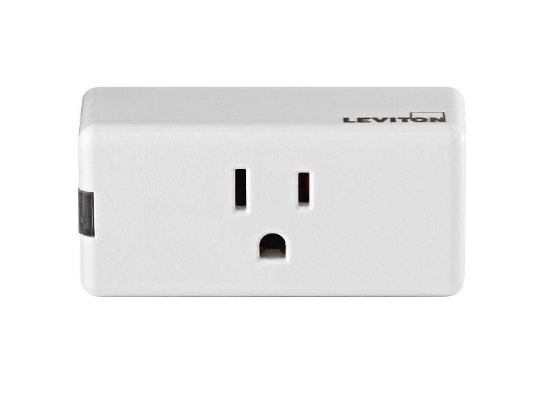 LEVITON OUTLET SMART WIFI WHT 15A 120V ELECTRICAL LEVITON