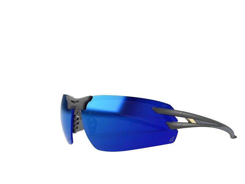EDGE Edge Salita Series SL118 Safety Glasses, Anti-Fog, Anti-Scratch Lens, Polycarbonate Lens, Nylon Frame, Black Frame
