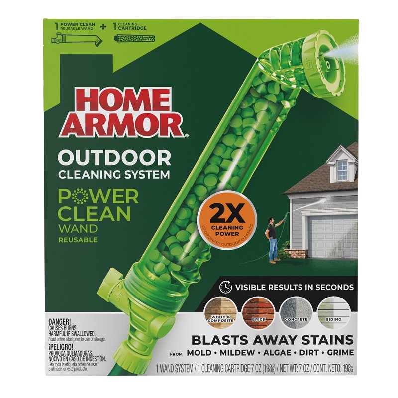 HOME ARMOR Home Armor HA100 Power Clean Wand, Green
