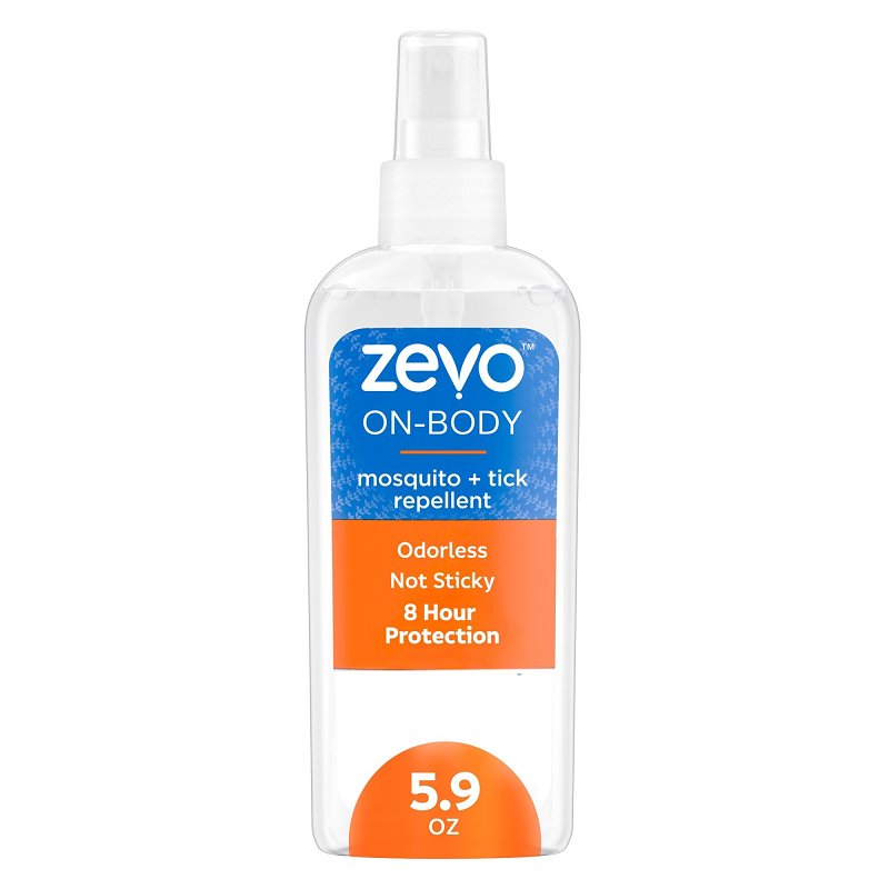 ZEVO Zevo 810121290177 On-Body Mosquito and Tick Repellent, 5.9 oz Bottle