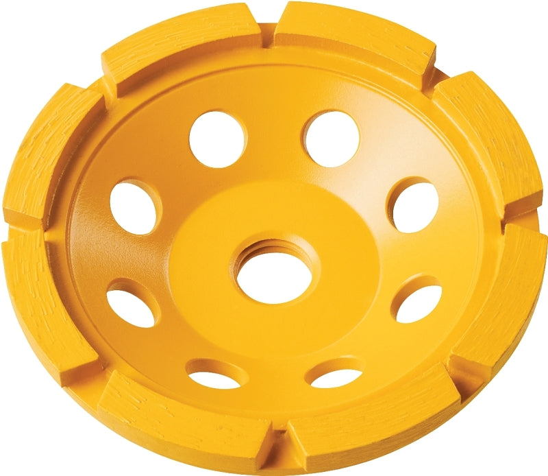 DEWALT DEWALT DW4770 Grinding Wheel, Applicable Materials: Masonry, 4 in Dia, 5/8-11 in Arbor
