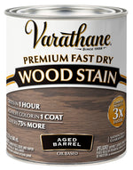 VARATHANE Varathane 357179 Fast Dry Stain, Aged Barrel, Liquid, 1 qt