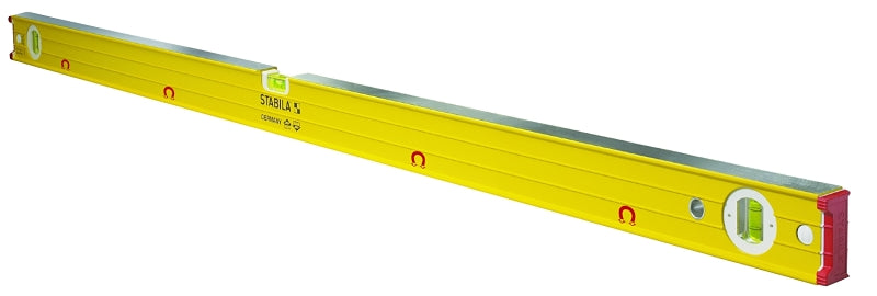 STABILA Stabila 38648 Box Beam Level, 48 in L, 3-Vial, Magnetic, Aluminum, Yellow TOOLS STABILA