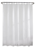 ZENNA HOME Zenna Home LPRMWWL Shower Curtain Liner, 72 in L, 70 in W, PEVA, White HARDWARE & FARM SUPPLIES ZENNA HOME   