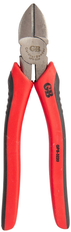 GB Gardner Bender GPS-3220 Cutting Plier, 8 in OAL, 1 in Jaw Opening, Black/Red Handle, Comfort-Grip Handle TOOLS GB
