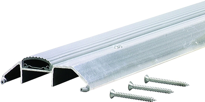 M-D M-D 08029 High-Threshold, 36 in L, 3-3/4 in W, Aluminum, Silver