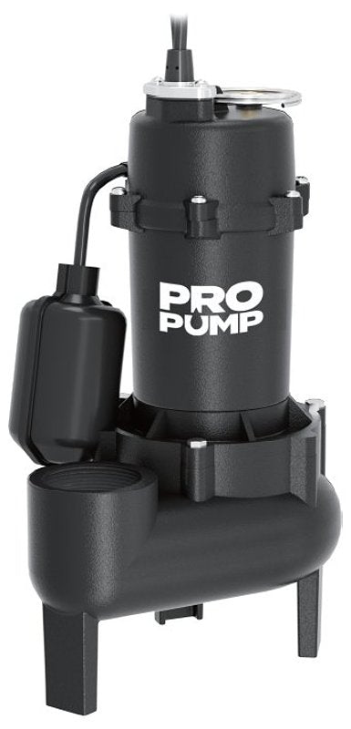 PRO PUMP PRO PUMP SW50CIT Sewage Pump, 1/2 hp, Cast Iron