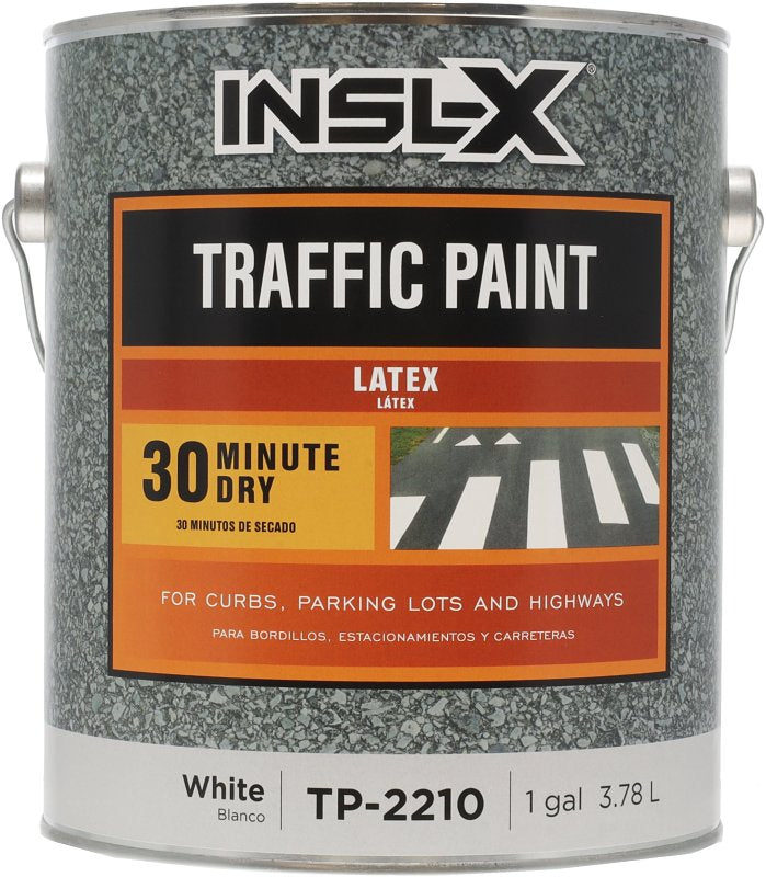 INSL-X Insl-X TP2210099-01 Traffic Marking Paint, Flat, White, 1 gal, Can