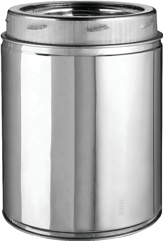 SELKIRK Selkirk 208006 Chimney Pipe, 10 in OD, 6 in L, Stainless Steel PLUMBING, HEATING & VENTILATION SELKIRK