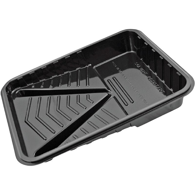 LINZER Linzer RM 408 0900 Disposable Paint Tray, 15 in L, 9 in W, 1 qt, Plastic, Black