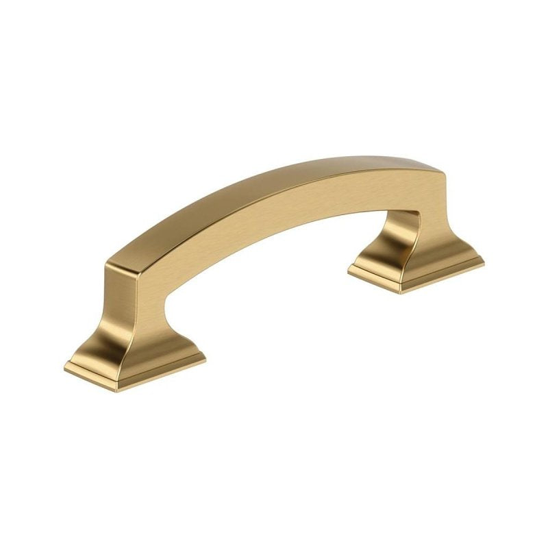 AMEROCK Amerock Incisive Series BP37120CZ Cabinet Pull, 3-15/16 in L Handle, 3/8 in H Handle, 1-3/16 in Projection, Zinc HARDWARE & FARM SUPPLIES AMEROCK