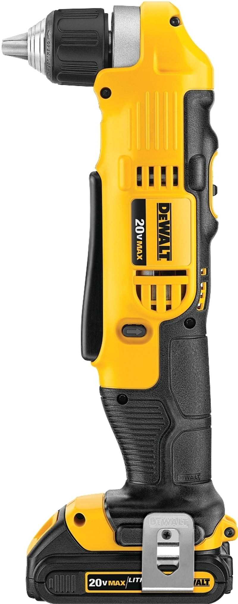 DEWALT DEWALT DCD740C1 Drill/Driver Kit, Battery Included, 20 V, 3/8 in Chuck, Keyless, Ratcheting Chuck TOOLS DEWALT
