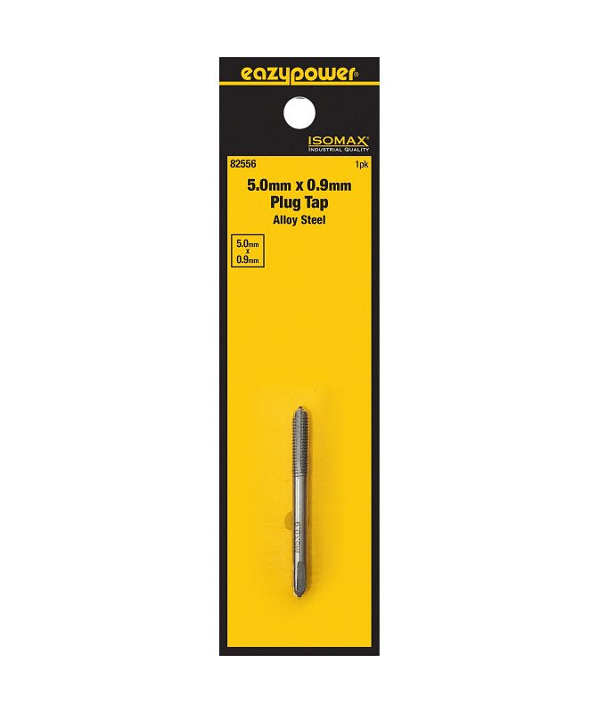 EAZYPOWER Isomax 82556 Tap, M5x0.9 Thread, Plug Chamfer, Tungsten Steel