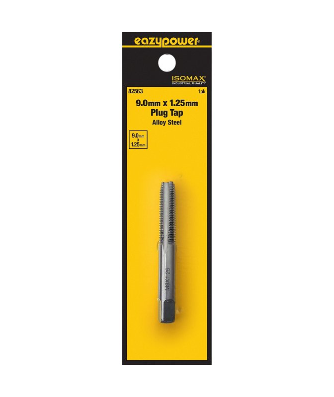 EAZYPOWER Isomax 82568 Tap, M12x1.25 Thread, Plug Chamfer, Tungsten Steel