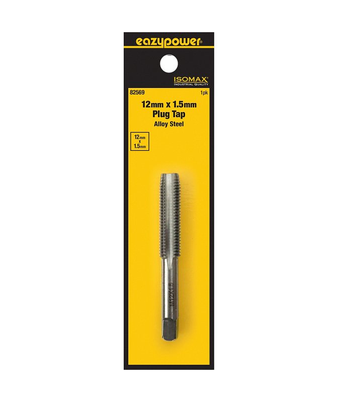 EAZYPOWER Isomax 82569 Tap, M12x1.5 Thread, Plug Chamfer TOOLS EAZYPOWER