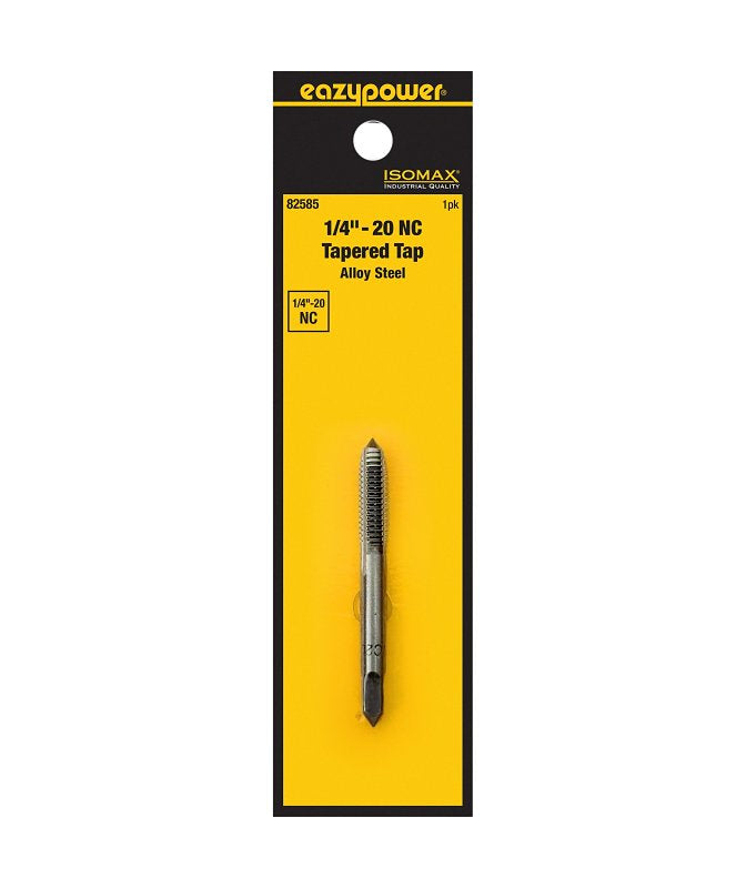 EAZYPOWER Isomax 82585 Taper Tap, 1/4-20 Thread, UNC Thread