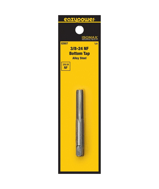 EAZYPOWER Isomax 82607 Straight Flute Tap, 3/8-24 Thread, UNF Thread, Bottom Chamfer