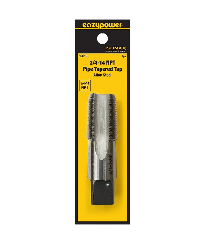 EAZYPOWER Eazypower 82619 Pipe Tap, 3/4 in- 14 Thread, NPT Thread