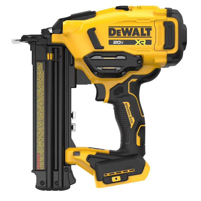 DEWALT DEWALT XR Series DCN210B Cordless Nailer, Tool Only, 20 V, 18 ga Nail, Brad Nail Fastener, 5/8 to 2 in Fastener