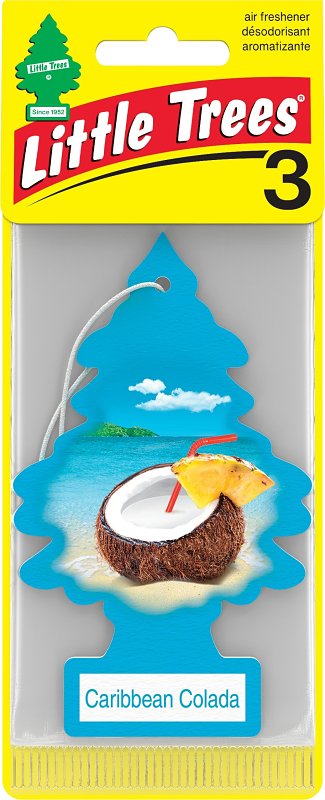 CAR FRESHNER AIR FRSHNR CRD CARIBEAN COLADA