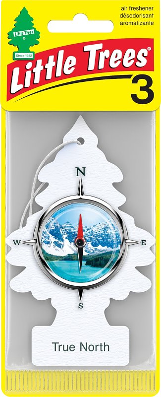 CAR FRESHNER AIR FRSHNR W/STRING TRUE NORTH