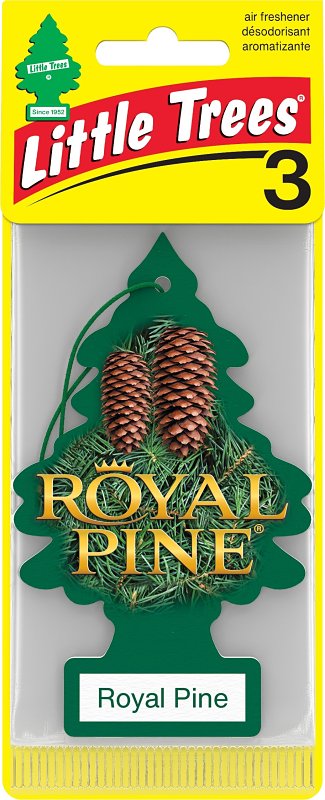 CAR FRESHNER AIR FRSHNR W/STRING ROYAL PINE
