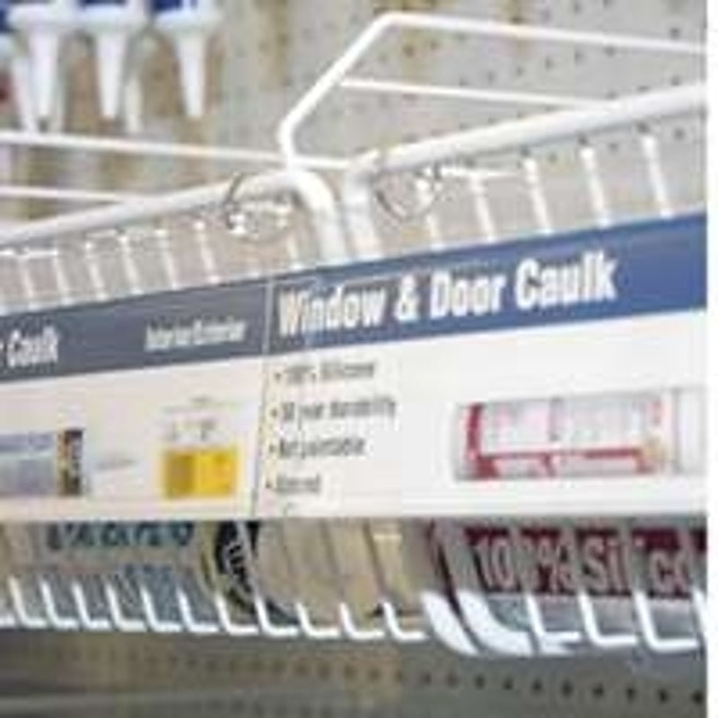 SOUTHERN IMPERIAL Southern Imperial R16-3X48HSR Sign Rail Kit, 48 in L, 3 in W, PVC, Clear