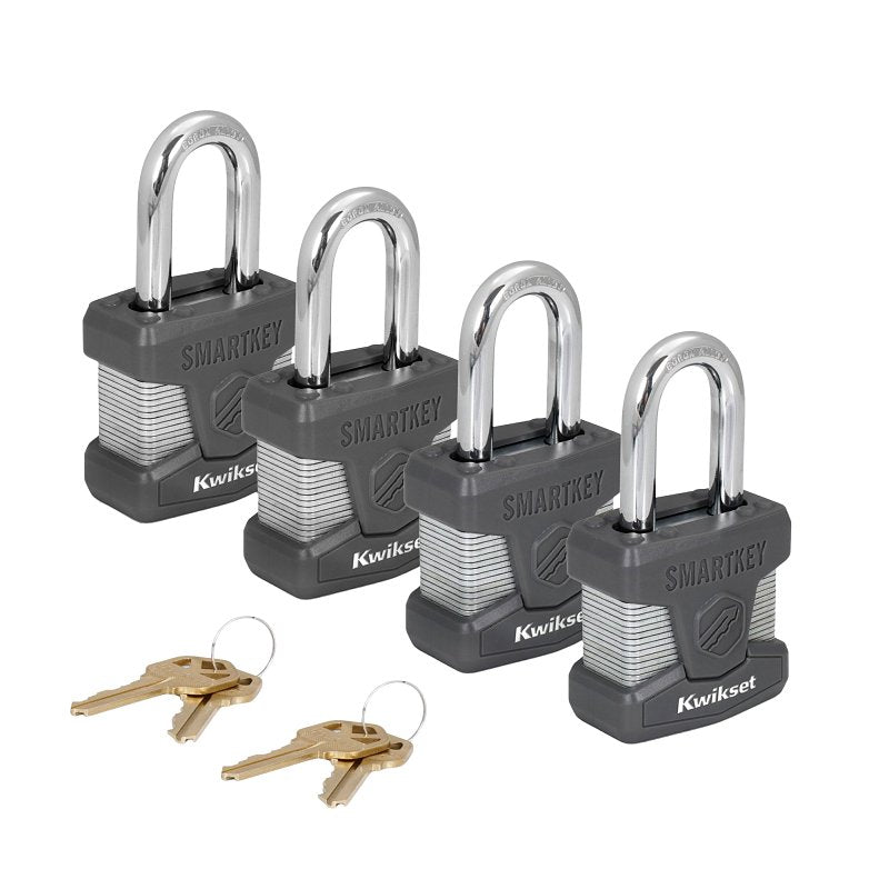 KWIKSET PADLOCK SMT 2IN PADLOCK 4KA 1-1/2SH