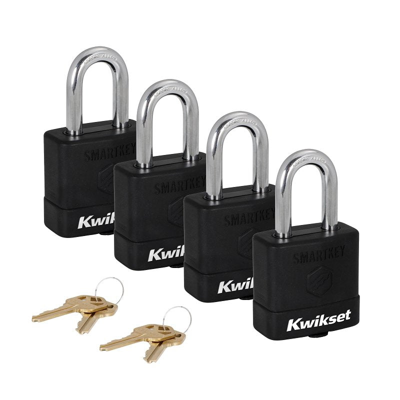 KWIKSET PADLOCK SMT 2IN PADLOCK W/ COVER 4KA 1
