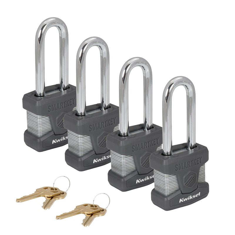 KWIKSET PADLOCK SMT 2IN PADLOCK 4KA 2-1/2SH