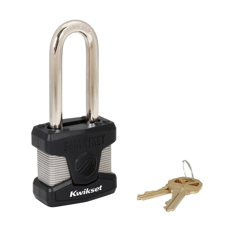 KWIKSET PADLOCK SS SMT 2IN PADLOCK 1KD 2-1/2SH