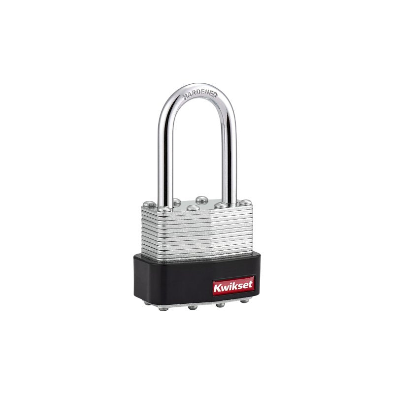 KWIKSET PADLOCK LAMIN STEEL 1-9/16 IN PADLOCK