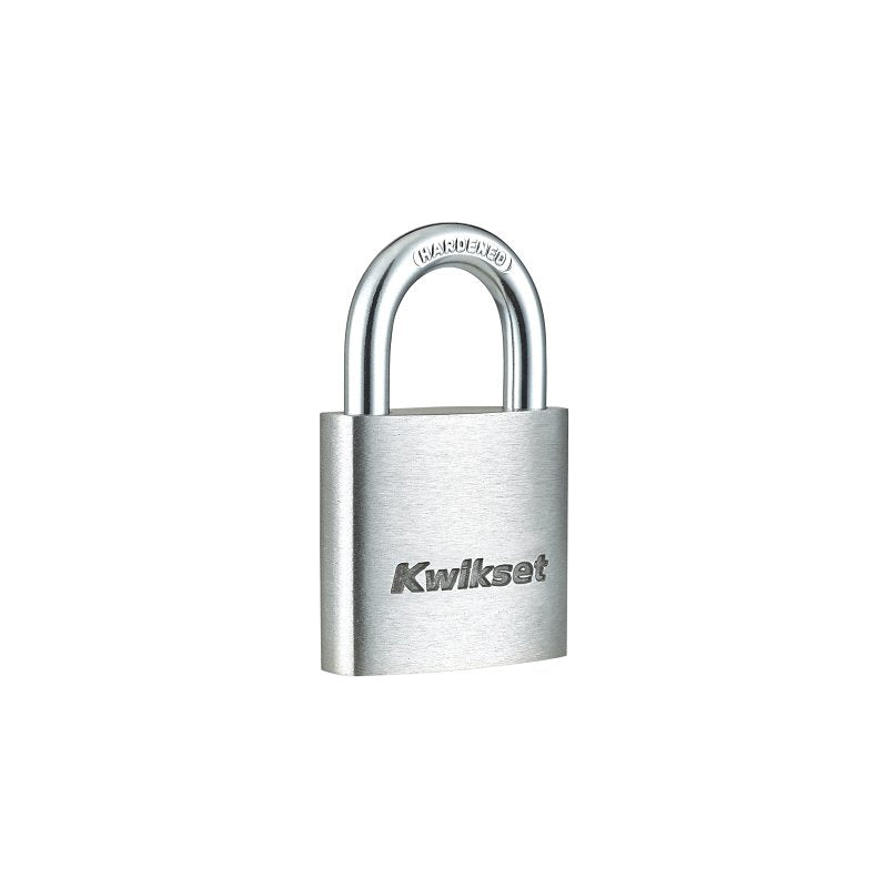 KWIKSET PADLOCK ALUMINUM 1-3/16IN PADLOCK 1KD