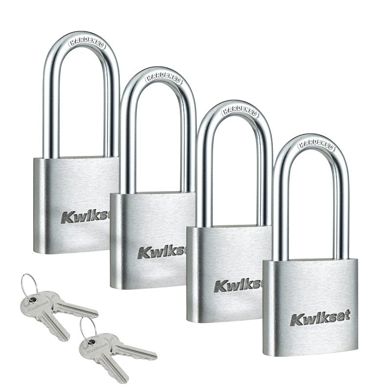 KWIKSET PADLOCK ALUMINUM 1-9/16IN PADLOCK 1-1/